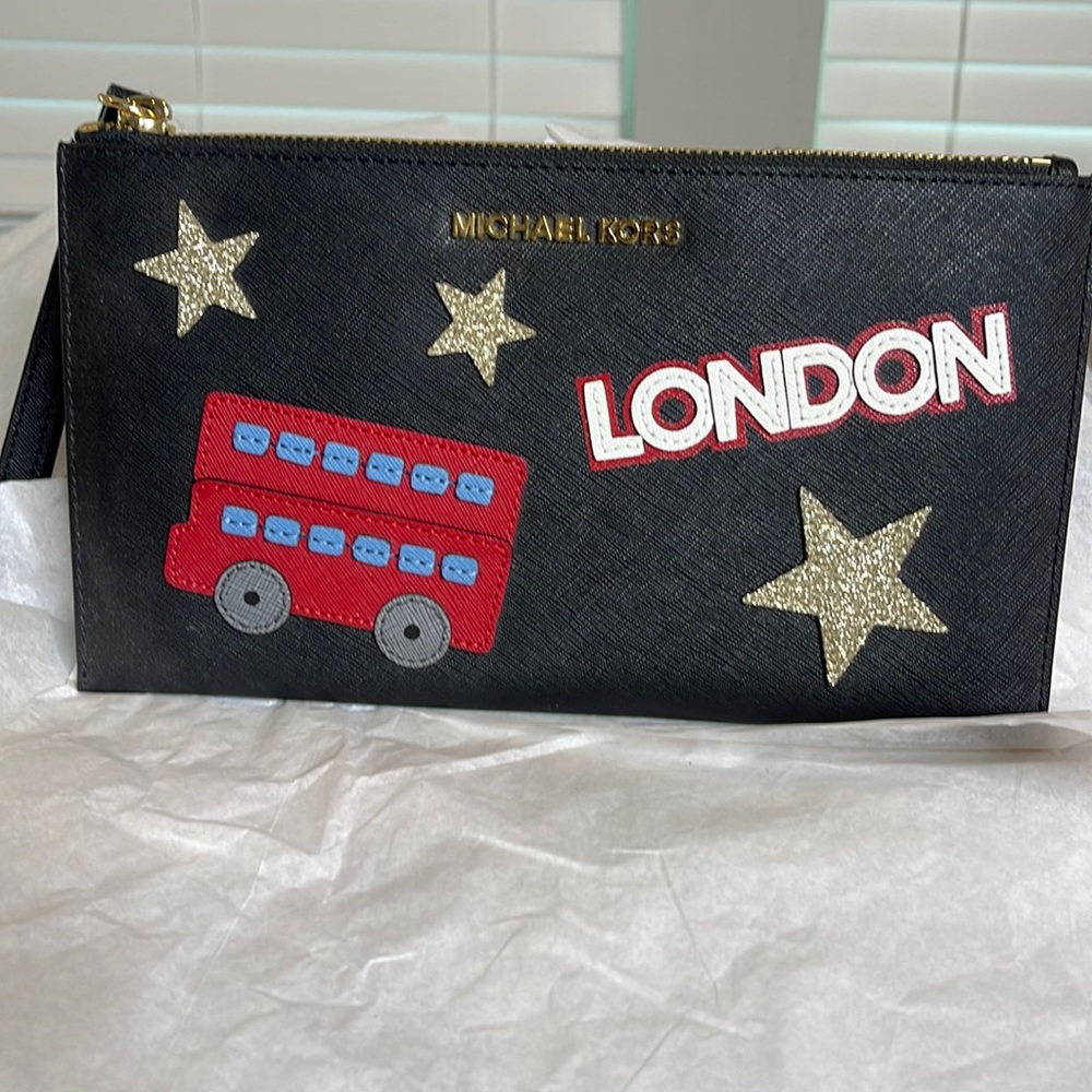 Michael Kors wristlet in London or Tokyo